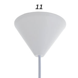 Светильник BayerLux 1673/1WT E27 40 Вт бело-черный 48×48×36-136 см