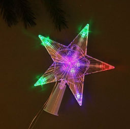 Гирлянда звезда на вершину елки 18 см 10 LED/ GT612 /уп 100/ - ГалеонТрейд фото 2