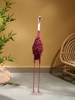 Сувенир плетёный «Фламинго», 27×13×100 см