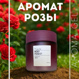 Ароматизатор гель - воск, для дома для авто на 3 месяца