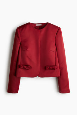 Blazer de saten con lazos - H&m фото 7