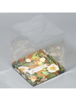 Цена за 5 шт. Коробка кондитерская, сундук, упаковка, «Ты моё счастье», 14×14×18 см