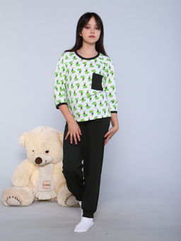 Пижама Василиса зеленый