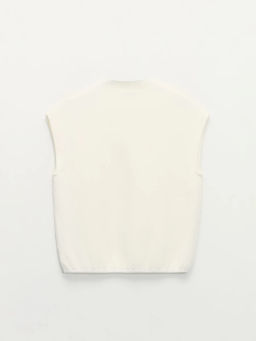 Трикотажный жилет из вискозы / Zarina  фото 2