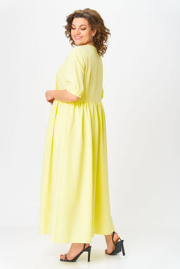 Платье Anastasia Mak 1219 бледно-желтый  фото 2