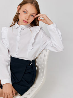 ACOOLA / Блузка детская для девочек Vasilika белый