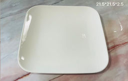 Блюдо квадратное 21,5 см / T-602 /уп 33/