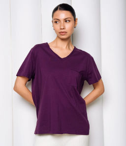 Футболка #КТ899 (2), фиолетовый