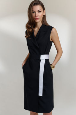 Платье 0823 черный - Diliafashion фото 2