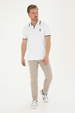 Мужская белая футболка Неожиданная скидка в корзине - U.s. polo assn фото 11