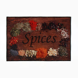 Набор ковриков для кухни Этель Spices, 2 шт., 4060 см, 40120 см  фото 3