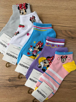 BK801 Носки, 5 пар МУЛЬТИЦВЕТ