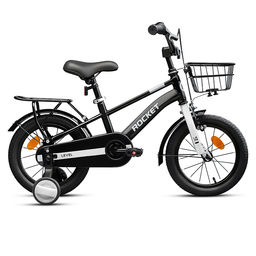 Велосипед 14" Rocket Level, цвет черный