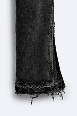 FLARED JEANS WITH ZIPS - Zara фото 22