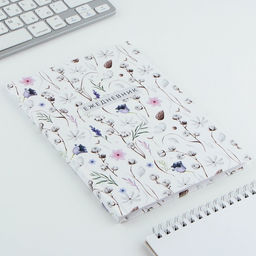 Ежедневник в твердой обложке А5, 80 листов Паттерн - Artfox фото 2