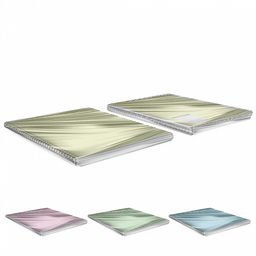 Цена за 12 шт. Тетрадь общая ученическая на спирали ErichKrause Neon, А4, 120 листов, клетка, ламинация глянцевая, структурное тиснение лён  фото 18