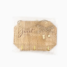 Ключница настенная Sweet home, бежевая, 20?14 см