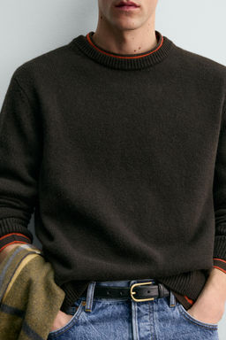 WOOL - CASHMERE JUMPER AARON LEVINE X ZARA фото 13