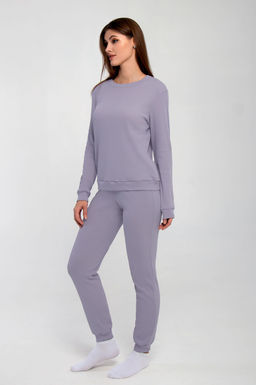 Арт. 10806/5 Пижама с брюками 42-50 (5 шт) Цвет:верх-сиреневый,низ-сиреневый