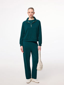 Dik Yaka Kad?n Sweatshirt