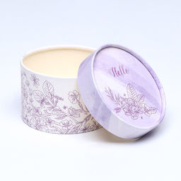 Набор шляпных коробок 3 в 1 «Сирень», 16×10.14×9.13×8.5 см