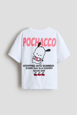 Camiseta estampada de algod?n - H&m фото 8