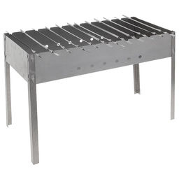 Мангал Maclay Профи, 12 шампуров, 70х30х50 см  фото 3