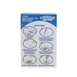 Опыты для детей Снежный лизун - Эврики фото 3