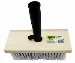 Кисть-макловица 160х60 мм, искусственная щетина, пластиковый корпус, пластиковая ручка 02-21-161