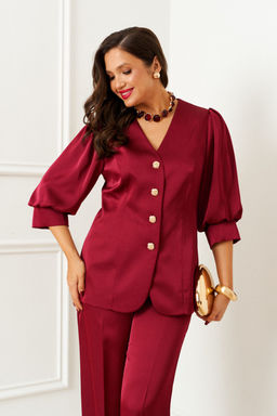 Костюм Beautiful Free 6382 бордо - Beautiful&free фото 2