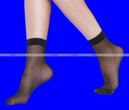 Цена за 5 пар.Dover (E.S.S.) носки капрон женские Elegante черные