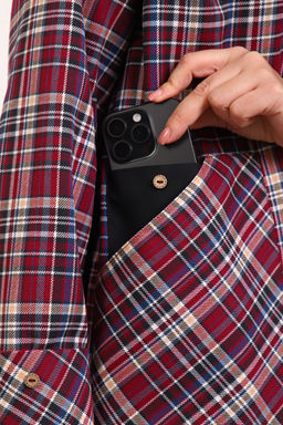 1094 Рубашка женская теплая