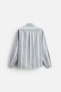 STRIPED TEXTURED SHIRT - Zara фото 7