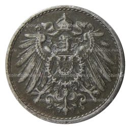 5 пфеннигов 1918 года A Германия