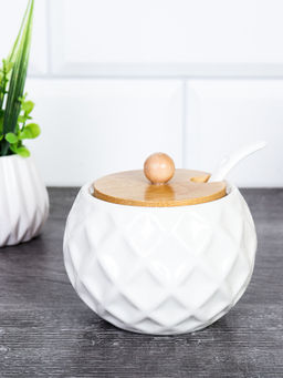 Набор для специй 4 предмета 250 мл с ложками / CF139 /уп 15/ на подставке - Галеонтрейд фото 6