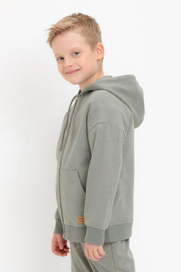 Crockid _ КР 302679/зеленый чай к554 джемпер (толстовка) для мал  фото 4
