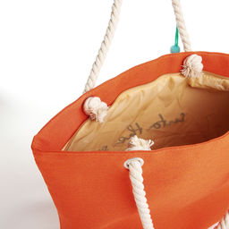 Сумка пляжная Into the sea, 50*34,5*14 см, оранжевый цвет - Nazamok фото 6