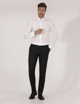 Beyaz Slim Fit Smokin G_mlek
