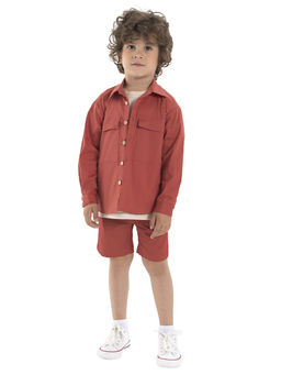 Верхняя сорочка для мальчика О46958 - Карамелли фото 4