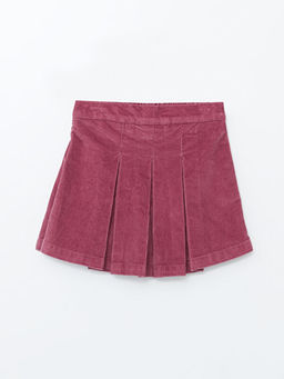 Beli Lastikli Kadife K?z ?ocuk ?ort Etek