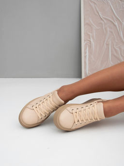 Кеды EDART 128.Mikki bе.Бежевый/Rr - Ed'art фото 3