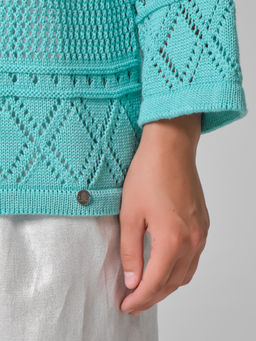 Джемпер вязаный - Marchello marchellini фото 7