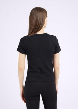 CLE LF013 Футболка жен. ЧБ база чёрный - Clever wear фото 2