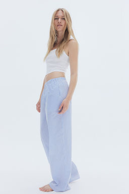 Pantalon de pijama en algodon - H&m фото 5