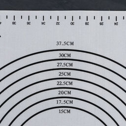 Коврик для выпечки и раскатки теста с разметкой, армированный Эрме, силикон, 59.5?40 см, белый - Simaland фото 2