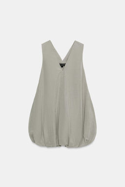 VESTIDO ABULLONADO ZW COLLECTION LIMITED EDITION / Gris - Zara фото 4