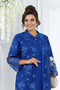 Платье Ninele 7431-Р темно-синий - Mira fashion фото 1404