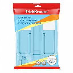 Цена за 1 шт. Подставка для книг пластиковая ErichKrause Base, Pastel, розовый  фото 4