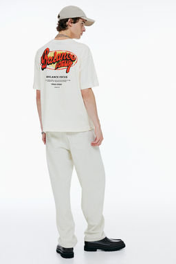 Camiseta con motivo estampado Loose Fit - H&m фото 4