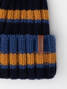 КВ 20413/ш/темно-синий,горчица шапка дет